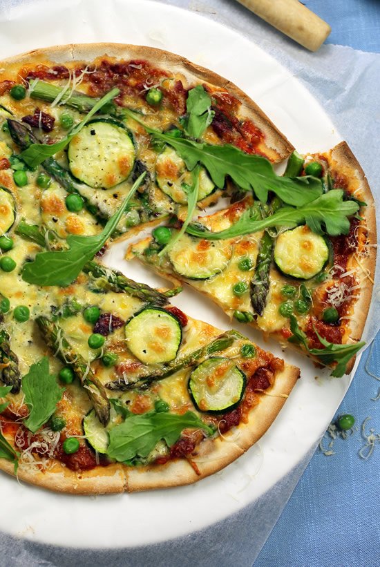 Pizza primavera