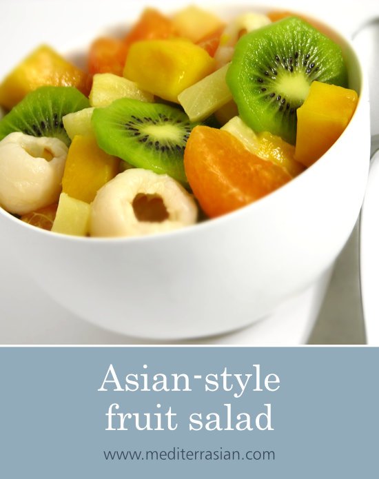 Asian-style fruit salad Asian-style fruit salad