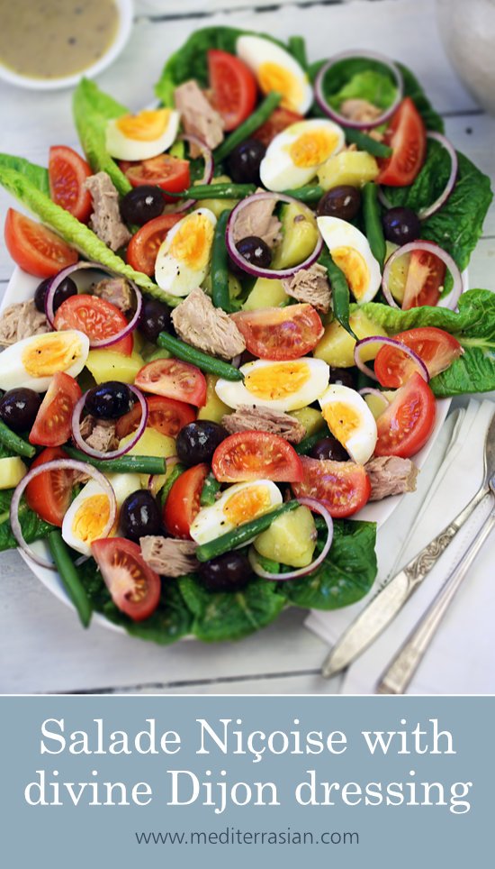Salade Niçoise with divine Dijon dressing Salade Niçoise with divine Dijon dressing