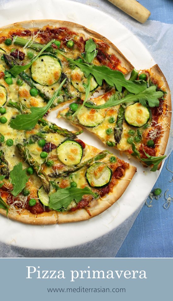 Pizza primavera Pizza primavera