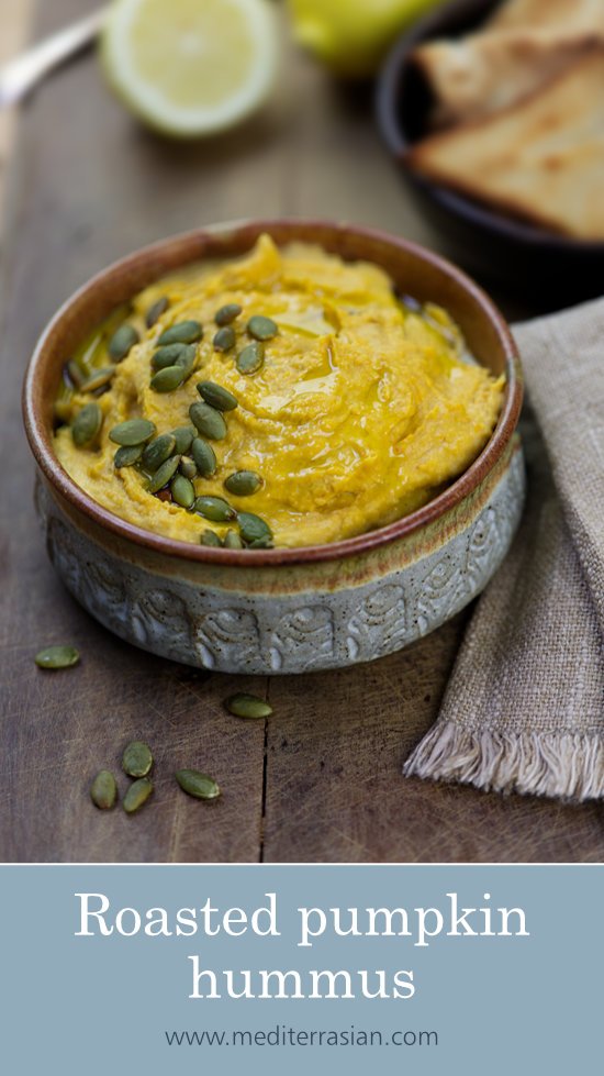 Roasted pumpkin hummus