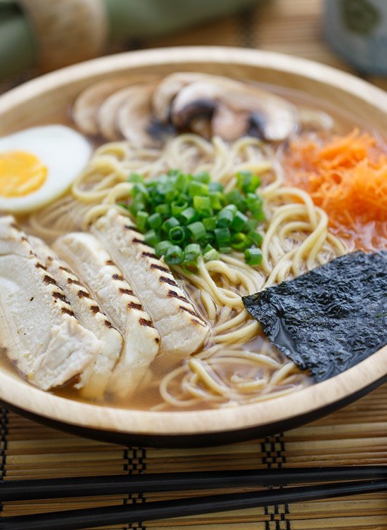 Chicken miso ramen