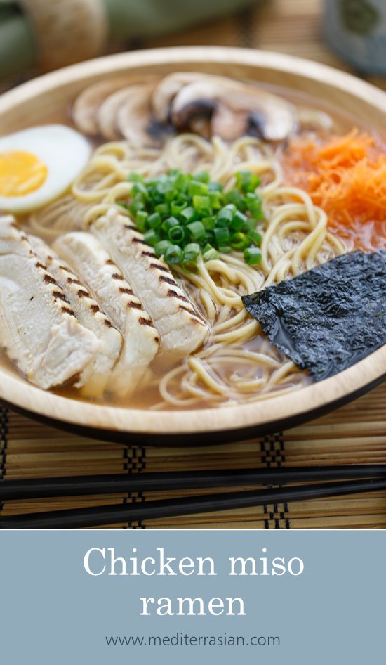 Chicken miso ramen Chicken miso ramen