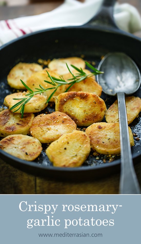 Crispy rosemary-garlic potatoes Crispy rosemary-garlic potatoes